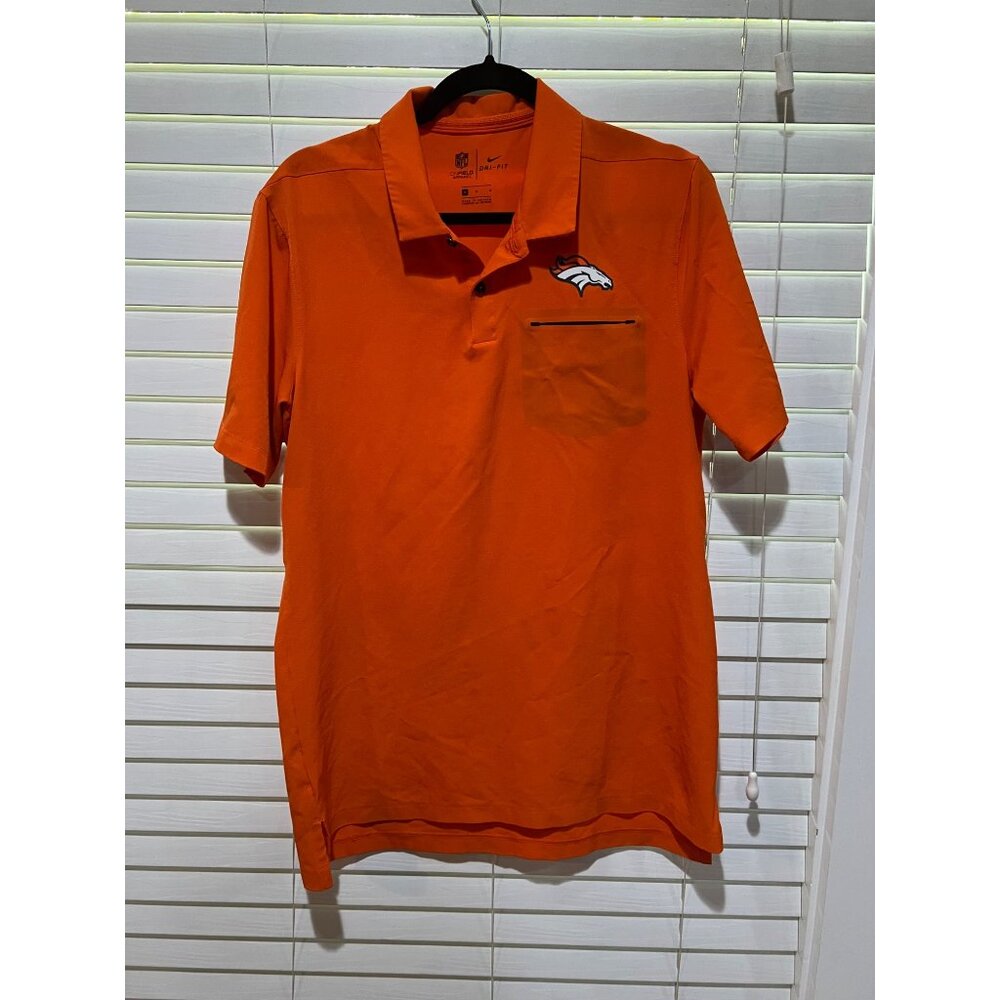 Nike Denver Broncos OnField Polo‎ Shirt Size M
